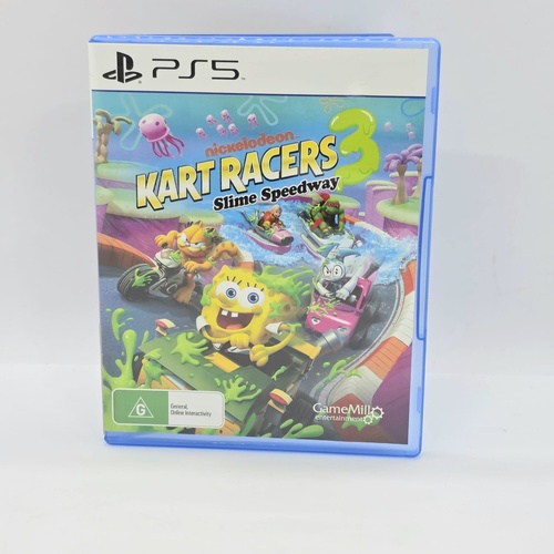 Nickelodeon Kart Racers 3 Slime Speedway PlayStation 5 PS5 Video Game