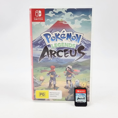 Pokémon Legends Arceus Nintendo Switch Game Cartridge