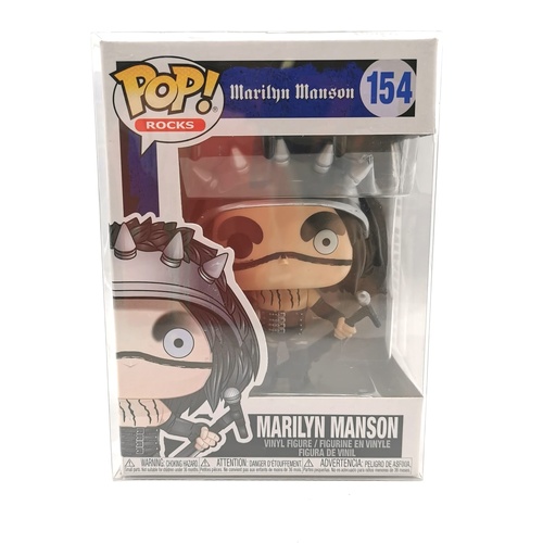 Funko Pop Rocks Marilyn Manson Vinyl Figure 154 Collectible Figurine