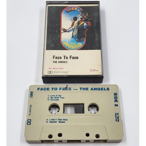 The Angels Face to Face 1978 Albert Productions Aussie Cassette Tape