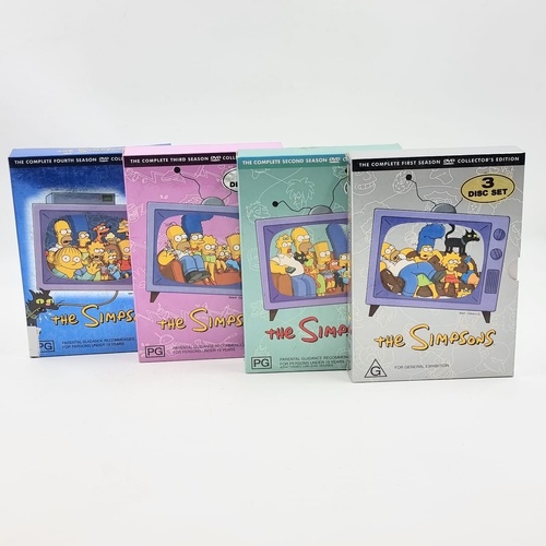 The Simpsons Seasons 1-4 DVD Collector Box Sets Complete Series