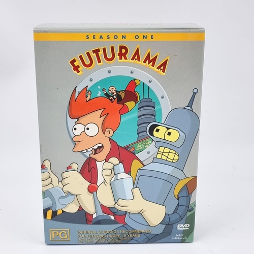 Futurama Season 1 DVD Set Complete 3-Disc Box Set Matt Groening