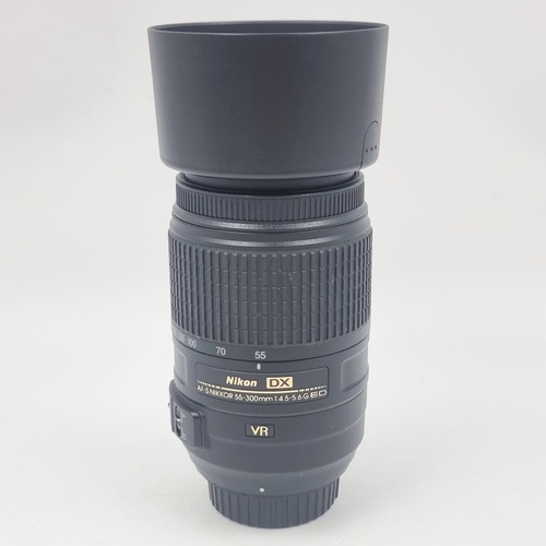Nikon AF-S DX Nikkor 55-300mm f/4.5-5.6G ED VR Camera Lens