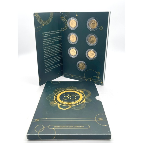 Royal Australian Mint 2023 14 Coin Set 35th Anniversary $2 Commemorative