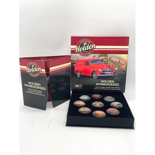 Holden Workhorses Historic Vehicles Gold Plated 9 Pennies Limited 5000
