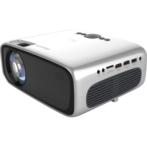 Philips NeoPix Prime 2 Home Projector NPX542/AP1 720p WiFi Screen Mirror Media