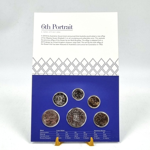 2020 Royal Australian Mint 6th Portrait Effigy Uncirculated 6 Coin Set
