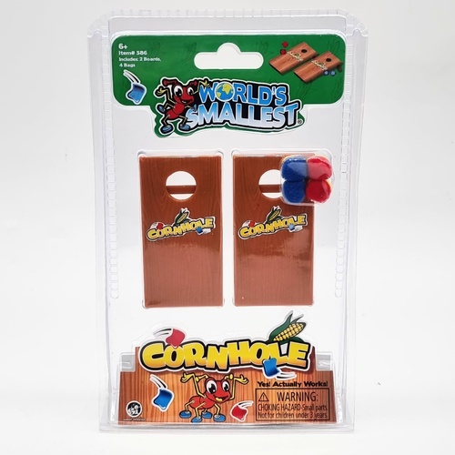 Super Impulse World’s Smallest Miniature Cornhole Game Set