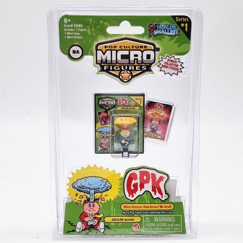 World's Smallest Pop Culture Micro Figures Garbage Pail Kids Adam Bomb