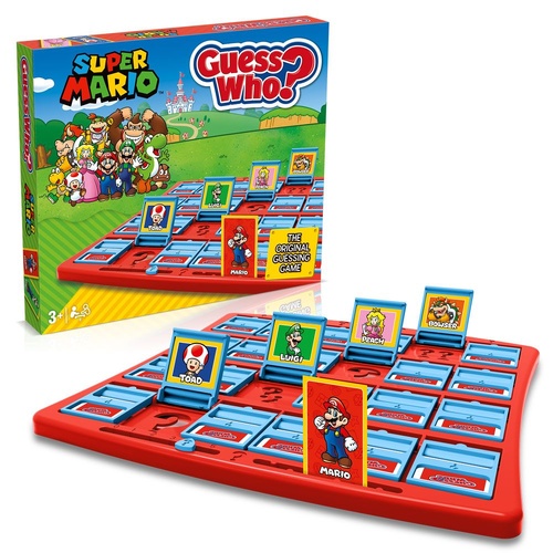 Super Mario Guess Who Board Game Family Deduction Game Nintendo 3+