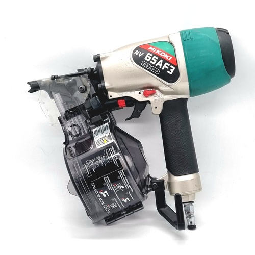 HiKOKI NV65AF3 65mm Wire Plastic Coil Nailer 70-120 PSI Bump Fire