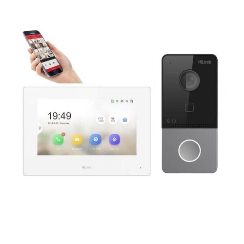 HiLook HA-KIT-IP1 2MP IP Video Intercom Kit 7 Inch Touch WiFi PoE