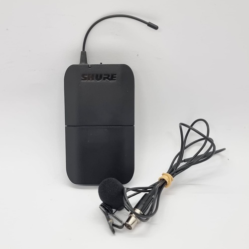 Shure BLX1 M17 Lapel Wired Mic Bodypack Transmitter 662-686MHz