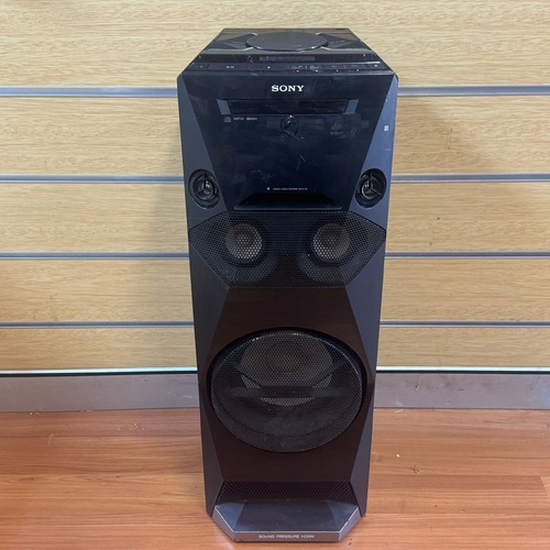 Sony MHC-V3 Floor Standing Hi-Fi Stereo System Black Bluetooth FM USB CD