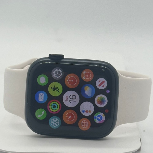 Apple Watch Series 7 45mm GPS + Cellular Aluminum Case with Starlight Sport Band