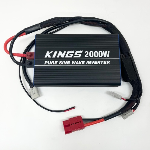 Kings RS2000P 2000W Pure Sine Wave Inverter with Cables