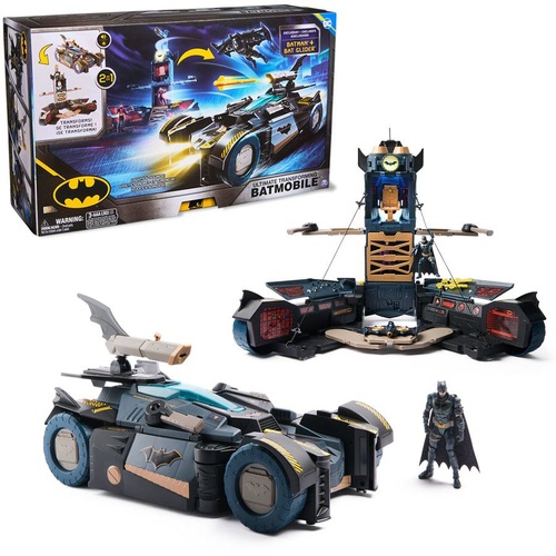 DC Comics Batman Ultimate 2 in 1 Transforming Batmobile Playset