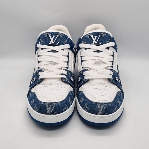 Louis Vuitton LV Trainer Blue Monogram Denim BM028412 1A9JGZ US 12