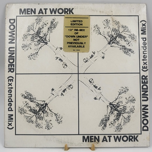 Men At Work Down Under Extended Mix 1986 Limited Edition Vinyl Record