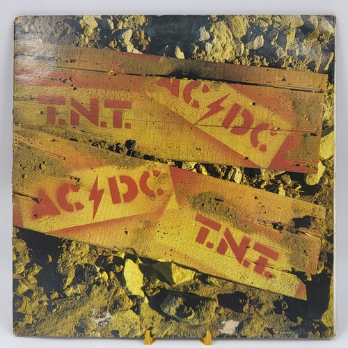 AC/DC TNT 1983 Reissue Albert Productions Australian Pressing Vinyl Record