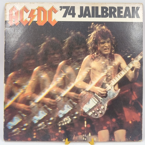 AD/DC 74 Jailbreak 1984 Albert Productions Atlantic Vinyl LP Record