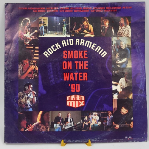 Rock Aid Armenia Smoke On The Water '90 Mayhem Mix 1990 Vinyl Record