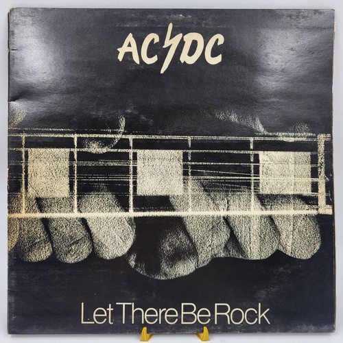 AC/DC Let There Be Rock 1980 Black Label Reissue AU Gatefold Vinyl LP Record