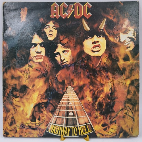 AC/DC Highway To Hell 1983 Albert Productions Reissue Australian Pressing Vinyl