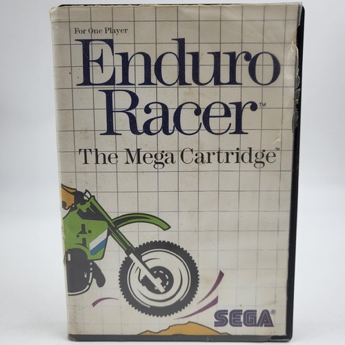 Enduro Racer Sega Master System Game Cartridge Retro Racing No Manual