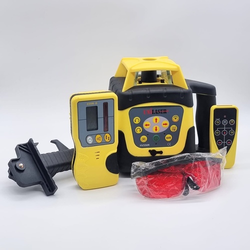 UniLaser HV550R Rotary Laser Level Self Levelling 500m Range +/-1mm