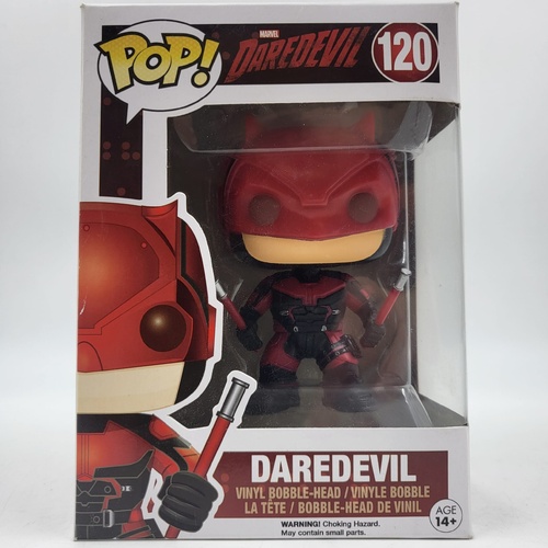 Funko Pop! Marvel Daredevil Red Suit Vinyl Bobblehead Figure #120