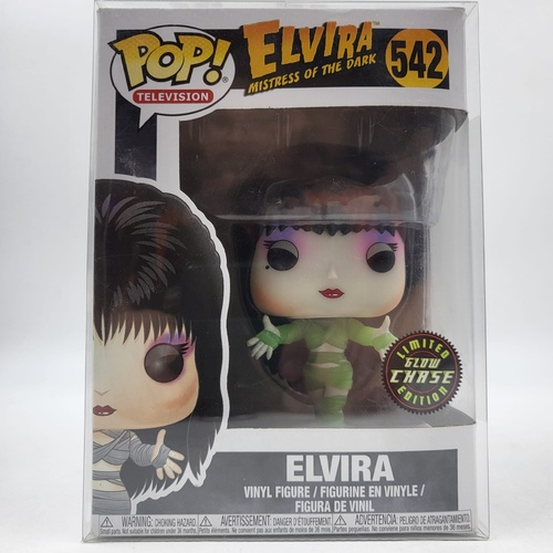 Funko Pop! Television Elvira Mistress of the Dark Glow Chase Figure #542