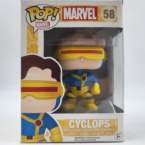 Funko Pop! Marvel Cyclops Collectible Vinyl Bobblehead Figure #58