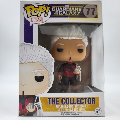 Funko Pop Marvel Guardians Galaxy The Collector 77 Bobblehead Figure