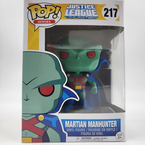 Funko Pop! Heroes Justice League Unlimited Martian Manhunter Vinyl Figure #217