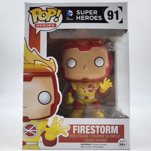 Funko Pop! Heroes DC Comics Super Heroes Firestorm Vinyl Figure #91