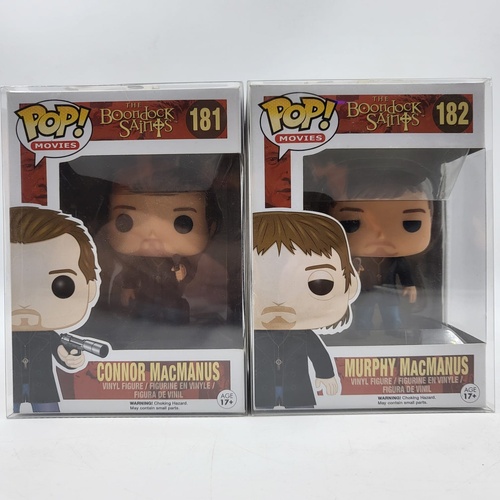 Funko Pop! Boondock Saints Connor and Murphy MacManus Full Set Vinyl Figure