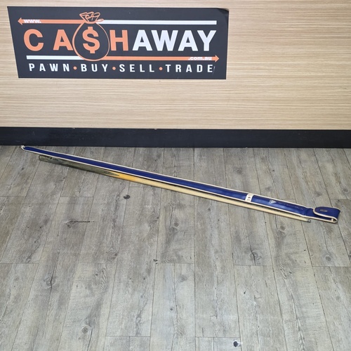 PowerGlide Purist 1 Piece Pool Cue Stick with Protective Carry Case