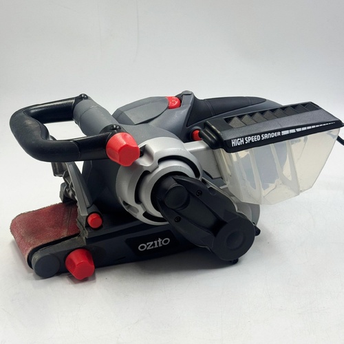 Ozito BSV-9000 850W Corded Belt Sander Heavy Duty Variable Speed Wood Working