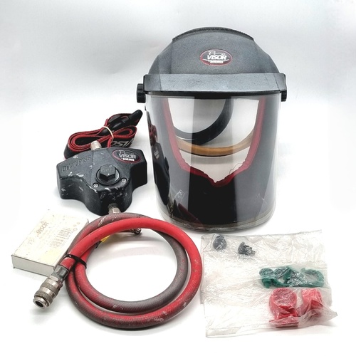 Devilbiss PROV-650 Pro Visor Air Fed Paint Mask with Filter Waist Belt