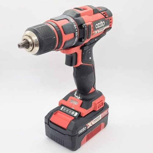 Ozito PXC PXDDS-180 18V 13mm Cordless Drill Driver with 4.0Ah Battery