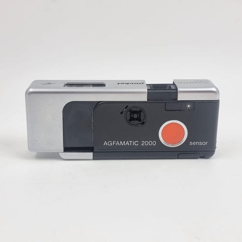 Agfa Agfamatic 2000 Pocket Camera Kit Color Agnar Sensor Vintage Film