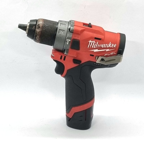 Milwaukee M12 FPD M12 Fuel 12V 13mm Cordless Hammer Drill Driver 2.0Ah Battery
