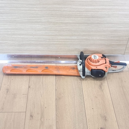 STIHL HS 56C 2 Stroke Hedge Trimmer 21.4cc 60cm Double Sided with Blade Cover