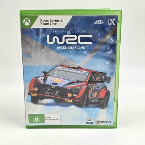 WRC Generations Xbox Series X Xbox One Video Game