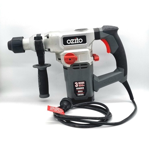 Ozito RHD-6100 Rotary Hammer Drill with Attachments and Hard Carry Case