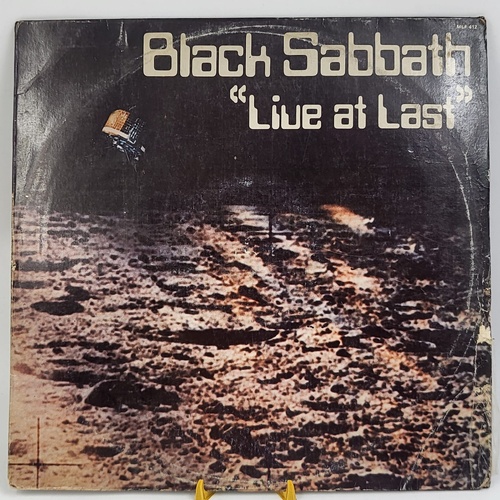 Black Sabbath Live at Last 1980 Australian Pressing Vinyl LP 7 Records Label
