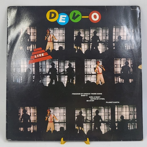 Dev-O Live 1980 Vinyl Record
