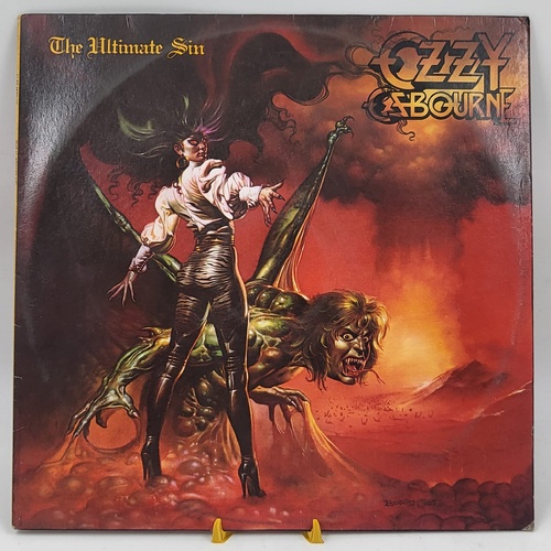 Ozzy Osbourne The Ultimate Sin 1986 AUS Vinyl LP Record Classic Metal