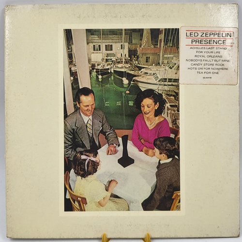 Led Zeppelin Presence 1976 Gatefold Vinyl LP Classic Rock Record